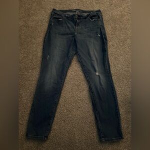 Skinny denim jeans